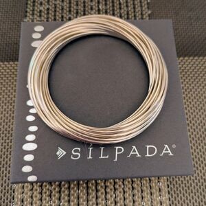 Silpada - 21 Sterling Silver Interlocking Bangles
